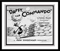 Daffy Duck in 'Daffy the Commando' Studio Lobby Card Publicity Still - Warner Brothers