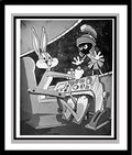 Bugs Bunny and Marvin Martian in 'Bugs Bunny in Space' Studio Lobby Card Publicity Still - Warner Brothers