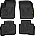 Floor Mats & Cargo Liners Fit Buick Envision 2021 2022 2023 All Weather Protection TPE Floor Liners 1st & 2nd Row Black, alfombras para carro