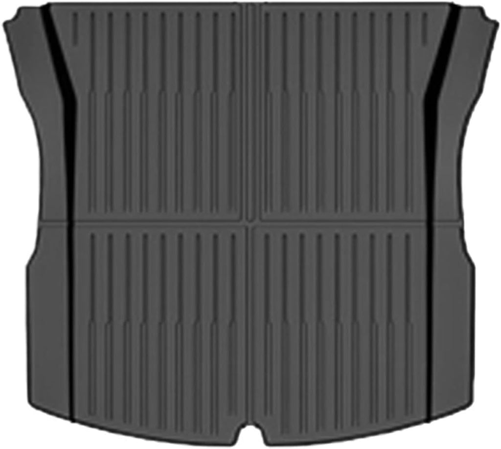 Floor Mats 2024 Compatible with Tesla Model 3 Highland,TPE All Weather Protection Cargo Liner Floor Mats and Cargo Trunk Mats Accessorie(Trunk 1pc)