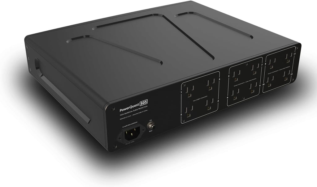 Sony K65XR80M2 65 Inch Bravia 8 QD-OLED 4K HDR Google TV with an AudioQuest PQ505NA PowerQuest 505 12 Outlet Surge Protector (2025)