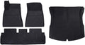 Floor Mats Cargo Liner Compatible for Tesla Model 3 2025 Highland Waterproof Slip Trunk Mat TPE Pads Model 3 2026 Highland Accessories(for 3 4Pcs Mats)