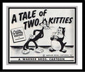 Abbott and Costello voice the Stars in 'A Tale of Two Kittiesl' Studio Lobby Card Publicity Still - Warner Brothers