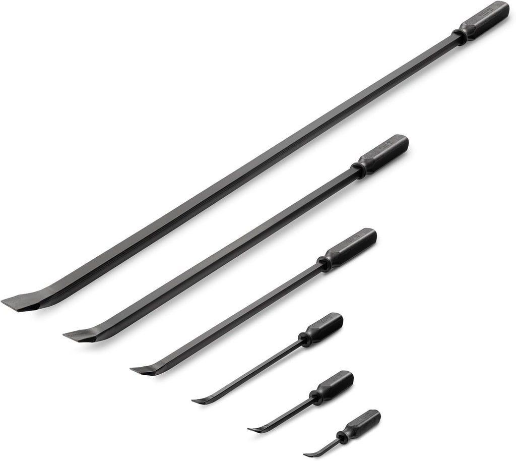 TEKTON Angled End Pry Bar Set, 6-Piece (8, 12, 17, 25, 36, 45 in.) | LSQ90506