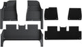 TPE Floor Mat Compatible for Tesla Model 3 Highland with Door Sill Protector Trunk Mats Front Rear Cargo Liner Compatible for Model 3 2025 2024(DLFM-3PCS)