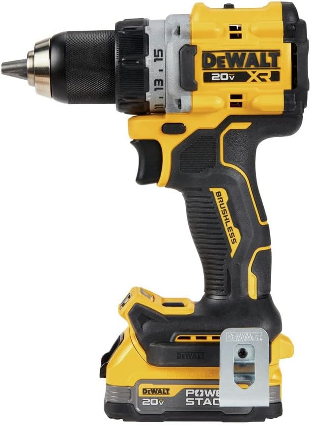 DEWALT 20V MAX XR Cordless Drill Kit, Drill and Driver, 1/2', Batteries, Charger, and Bag Included(DCD800E2)