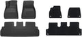 Compatible with Tesla Model 3 Highland XPE Floor Mats Trunk Mats All Weather Front Rear Cargo Liner Mat, Waterproof Anti-Slip Foot Pads(LHD Double mats)