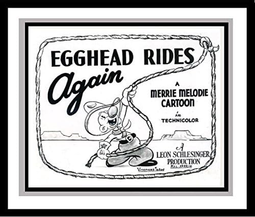 Egghead in 'Egghead Rides Again' Studio Lobby Card Publicity Still - Warner Brothers