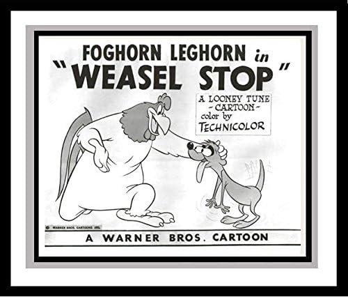 Foghorn Leghorn and the Weasel in 'Weasel Stop' Studio Lobby Card Publicity Still - Warner Brothers