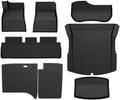 TPE Floor Mats Compatible with Tesla Model 3 2024 Cargo Liner Trunk Mat Pads Model 3 2024 Accessories(3pcs RHD)