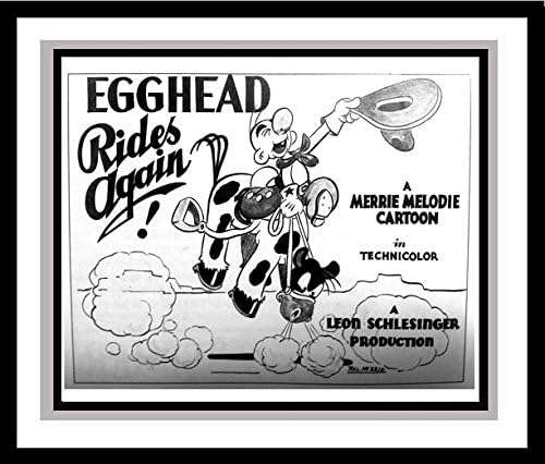 Egghead in 'Egghead Rides Again' Studio Lobby Card Publicity Still - Warner Brothers