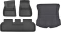 XPE Floor Mats Compatible with Tesla Model 3 2024 / Model Y 2024-2017, All Weather Cargo Liner Floor Cargo Trunk(4PCS M3 Highland)