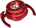 NRG Innovations SRK-700RD Gen 4.0 Steering Wheel Quick Release - RED + U.S. PERFORMANCE LAB AIR FRESHENER