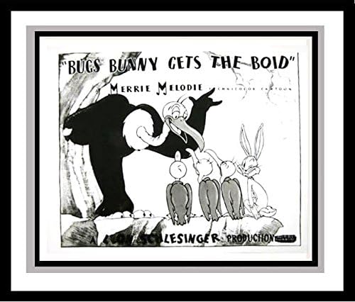 Bugs Bunny and the Vultures in 'Bugs Bunny Gets the Boid' Studio Lobby Card Publicity Still - Warner Brothers