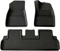 Compatible with Tesla Model 3 Highland XPE Floor Mats Trunk Mats All Weather Front Rear Cargo Liner Mat, Waterproof Anti-Slip Foot Pads(RHD Floor mats)