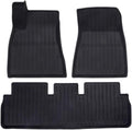 Car Floor Mats Cargo Liner Waterproof Anti-Slip Trunk Mat TPE Pads Accessories，Compatible for Tesla Model 3 2024 Highland(for Model 3 3Pcs Floor Mat)