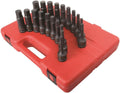 SUNEX TOOLS 2637, 1/2' Drive Master Impact Hex Driver Set, 20Piece, SAE/Metric, 1/4' - 3/4', 6mm - 19mm, Cr-Mo Steel, Dual Size Markings, Heavy Duty Storage Case, Meets ANSI Standards