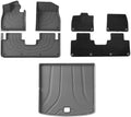 Compatible with LiXiang Li Auto Leading Ideal L6 PRO MAX 2024 2025 Floor Mats Cargo Liner Trunk Pad TPE Left-Hand Drive Black(Green)