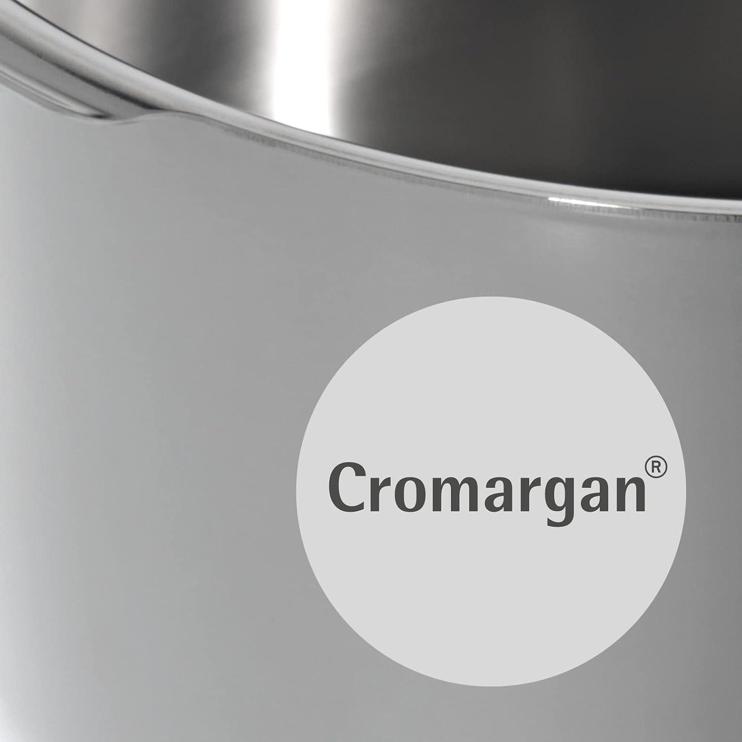 WMF Perfect Pressure Cooker 4.5 L Premium Polished Stainless Steel 2 Cooking Levels All-in-One Rotary Knob, Dishwasher Safe, Diameter Suitable for Induction, Stainless Steel, Silver, 22 cm