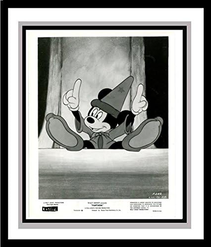 'Fantasia' Lobby Card Publicity Still - Walt Disney Mickey Mouse as the Sorcerer's Apprentice