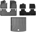 Compatible with LiXiang Li Auto Leading Ideal L6 PRO MAX 2024 2025 Floor Mats Cargo Liner Trunk Pad TPE Left-Hand Drive Black(Blue)