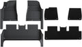 TPE Floor Mat Compatible with Tesla Model 3 Highland with Door Sill Protector Trunk Mats Front Rear Cargo Liner Compatible with Model 3 2025 2024(DLFM-3PCS)