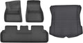 XPE Floor Mats Compatible with Tesla Model 3 Highland 2024 / Model Y 2024-2017, All Weather Cargo Liner Floor Mats and Cargo Trunk Mats(4PCS M3 Highland)