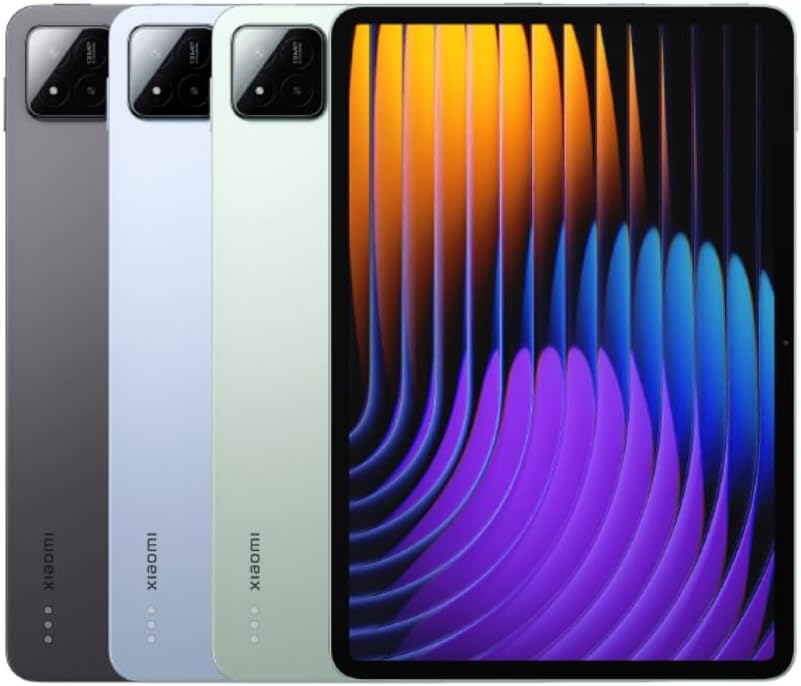 XIAOMI Pad 7 Ai WiFi Version Global (No Calls or Text) 11.2 inches 3.2K 144Hz 8850mAh Bluetooth 5.4 Four Speakers 13 Mp Model 2410CRP4CG (Gray, 128GB + 8GB)