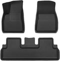 Compatible with Tesla Model 3 Highland 2024 XPE Floor Mats Cargo Liners All Weather Trunk Floor Mat Waterproof Left Right Hand Drive(3PCS LHD)