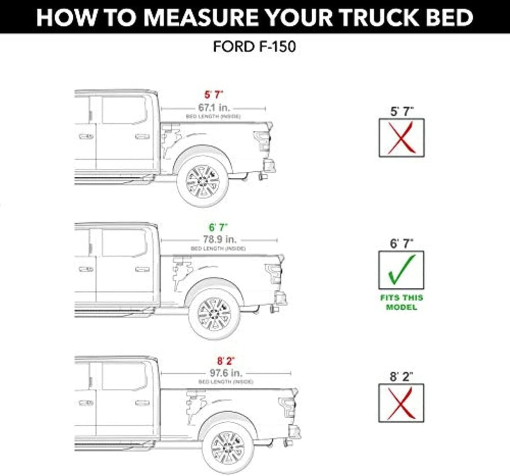 RealTruck Extang Trifecta Toolbox 2.0 Soft Folding Truck Bed Tonneau Cover | 93480 | Fits 2015 - 2020 Ford F-150 6' 7' Bed (78.9')