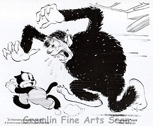 'A Cartoonist's Nightmare' Starring Ham, Ex and Beans. Directed by Jack King. Released on September 21, 1935. Studio Lobby Card Publicity Still - Warner Brothers