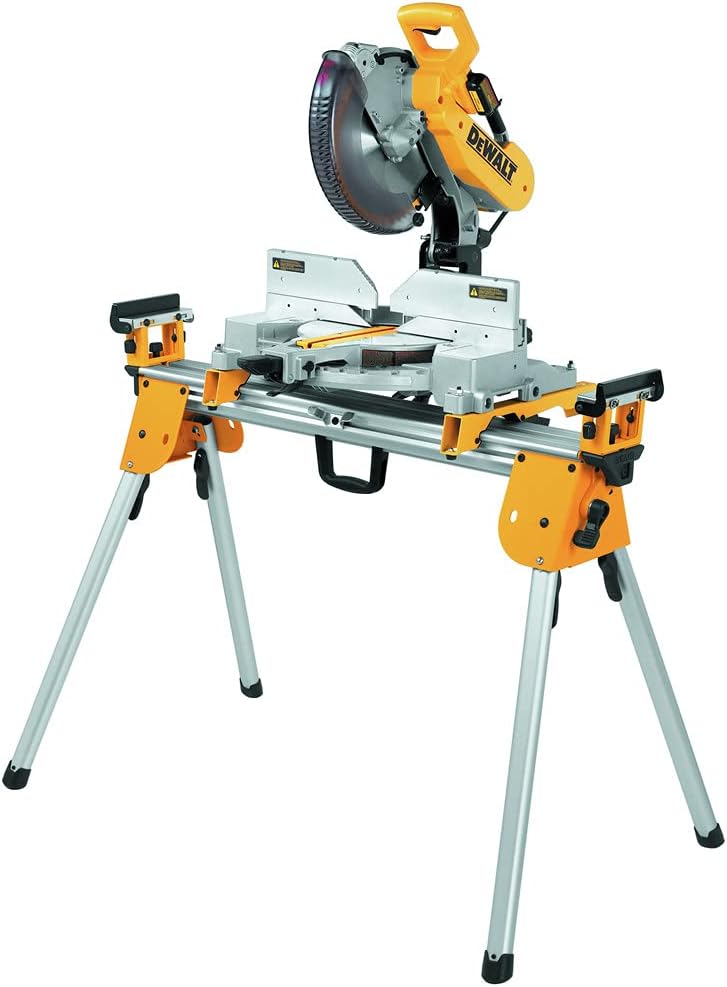 DEWALT Miter Saw Stand, Compact, 40' Beam Extends, Holds up to 500 lbs (DWX724)