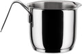 A Di Alessi,AJM302 'POTS & PANS', Milk boiler in 18/10 stainless steel mirror polished,2 qt ¼ oz
