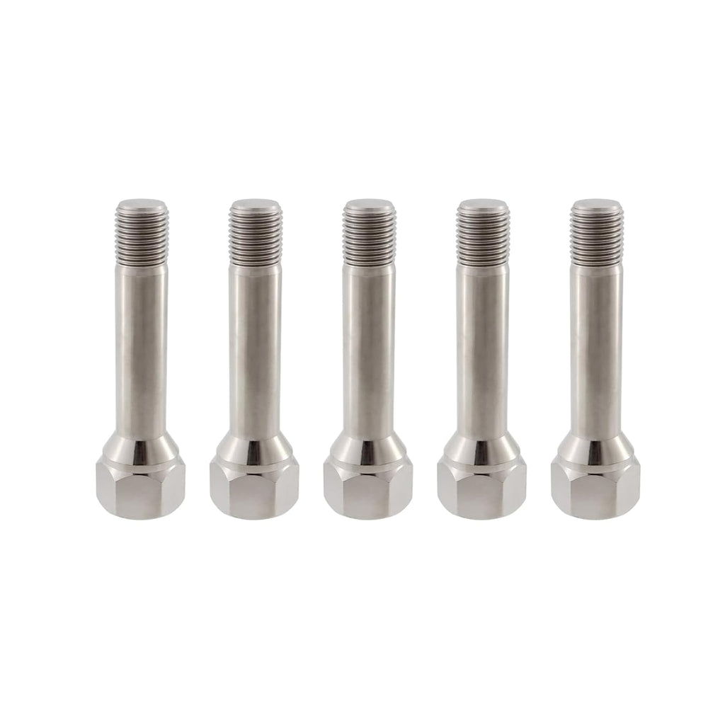 RISON Titanium Wheel Lug Bolts M14x1.5x52/69mm Lug Bolts Aerospace Grade 6AL4V Lightweight and Durability Lug Bolt Car Accessories for Ferrari Pack of 20pcs (Original, M14X1.5X69mm)