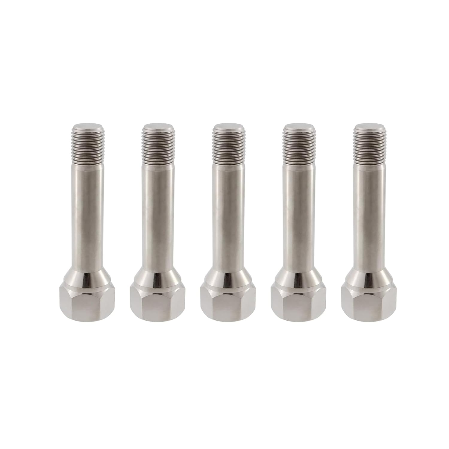 RISON Titanium Wheel Lug Bolts M14x1.5x52/69mm Lug Bolts Aerospace Grade 6AL4V Lightweight and Durability Lug Bolt Car Accessories for Ferrari Pack of 20pcs (Original, M14X1.5X69mm)