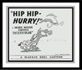 The Road Runner and Wile E. Coyote in 'Hip Hip-Hurry' Studio Lobby Card Publicity Still - Warner Brothers