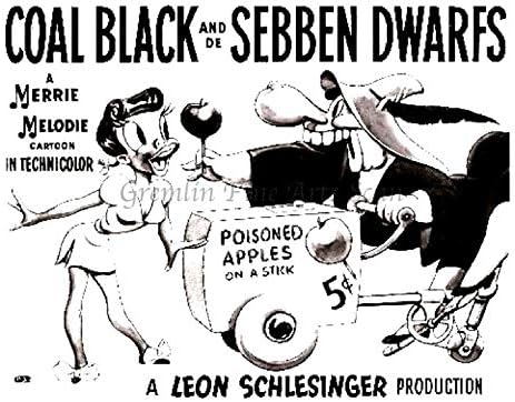'Coal Black and De Sebben Dwarfs' Studio Lobby Card Publicity Still - Warner Brothers