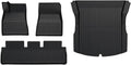 Compatible with Tesla Model 3 2024 2025 2026 Highland Floor Mats Cargo Liner TPE Pad Left/Right Hand Rubber(4pcs Front LHD)