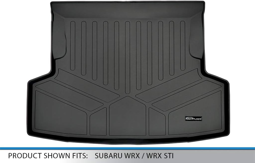 SMARTLINER - All Weather Custom Fit Cargo Trunk Liner Floor Mat - - Compatible with 2015-2021 Subaru WRX