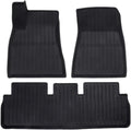 Compatible with Tesla Model 3 2024 2025 2026 Highland Floor Mats Cargo Liner TPE Pad Left/Right Hand Rubber(3pcs LHD)