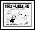 Bob Clampett Directed Classic Starring Porky Pig and the Dodo in Porky in Wackyland' Studio Lobby Card Publicity Still - Warner Brothers