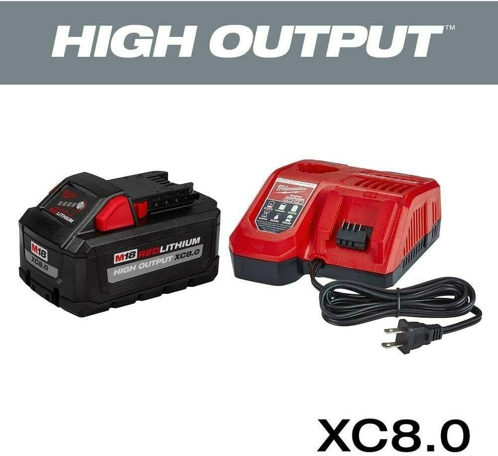Milwaukee M18™ REDLITHIUM™ HIGH OUTPUT™ XC8.0 Starter Kit