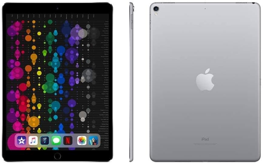 Apple 2017 iPad Pro (10.5-inch, Wi-Fi, 64GB) - Space Gray (Renewed)