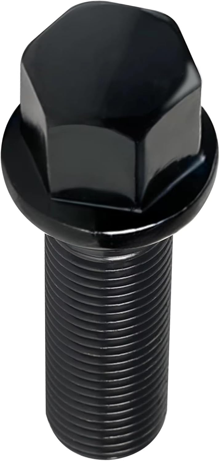 Wheel Studs Bolt Compatible with Porsche 20X M14x1.5 Wheel Bolts Lug Nuts 17mm Hex 40mm Shank Radius Ball for Seat
