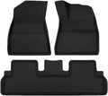 Compatible with Tesla Model 3 2024 XPE Floor Mats All Weather Floor Mats Front Rear Frunk Cargo Liner Set(3PCS RHD)