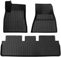 Compatible with Tesla Model 3 Highland 2024 TPE Floor Mats,RHD LHD Floor Mats All Weather Waterproof Non-Slip Cargo Liner Accessories(RHD 3PCS HX3)
