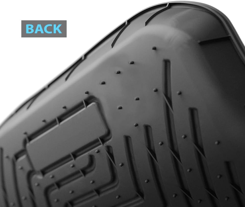 ALLGOOD TPE Floor Mats Cargo Liners Fit LX RX300 2019 4PCS 1st & 2nd Row & Truck Bed Mats All Weather Protection Black Alfombras para Carro