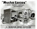 Speedy Gonzales and Daffy Duck in'Mucho Locos' Directed by Bob McKimson. Released on 2/5/1966 Studio Lobby Card Publicity Still - Warner Brothers