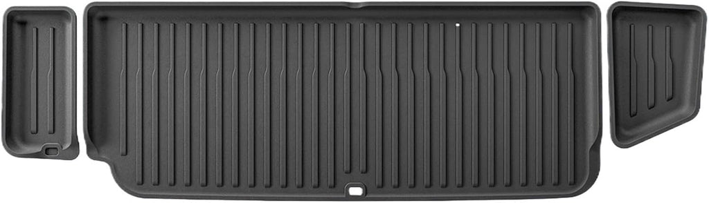 Compatible for Tesla Model X 2023 2024 TPE 3D Car Floor Mats Cargo Liner Trunk Pad Waterproof Protective Left Rudder(67 seat Trunk Pad)