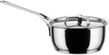 A Di Alessi,AJM105/18 'POTS & PANS', Saucepan in 18/10 stainless steel mirror polished,2 qt 2 oz